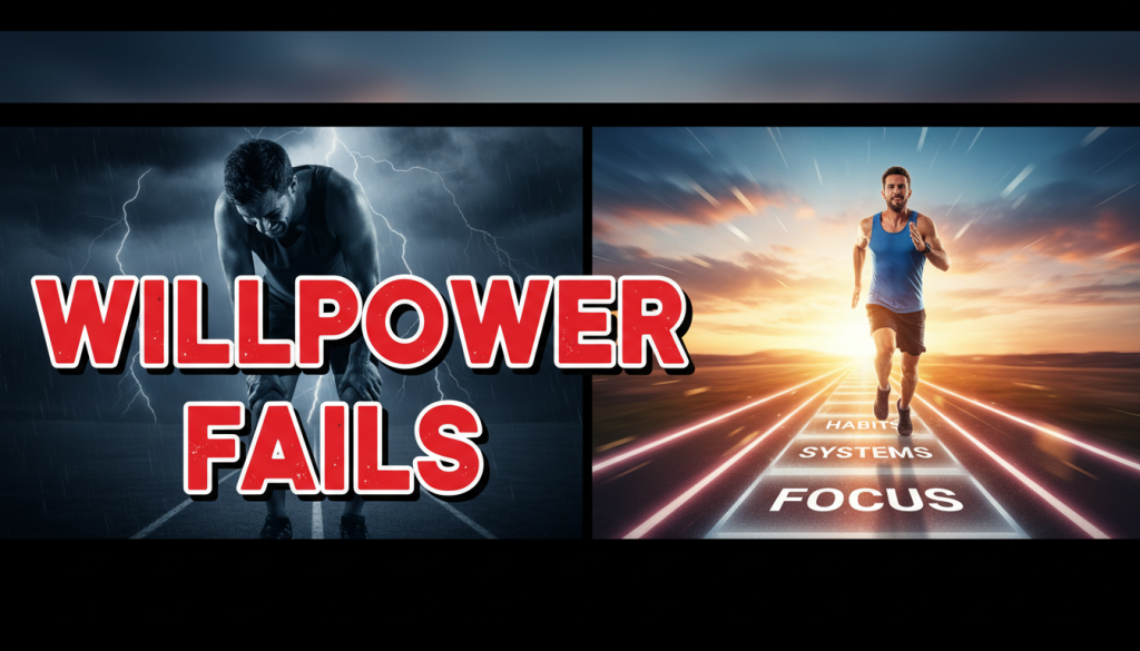 Willpower Fails Runners: Powerful