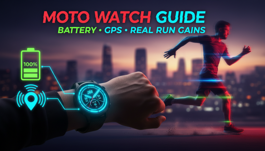 Pick Moto Watch: Battery,
