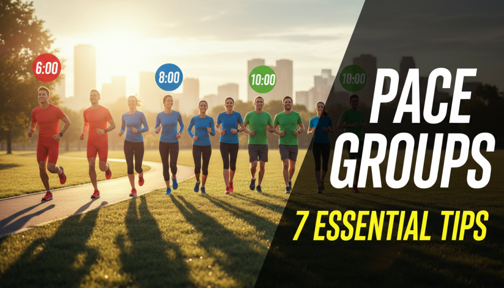 Running Club Pace Groups: