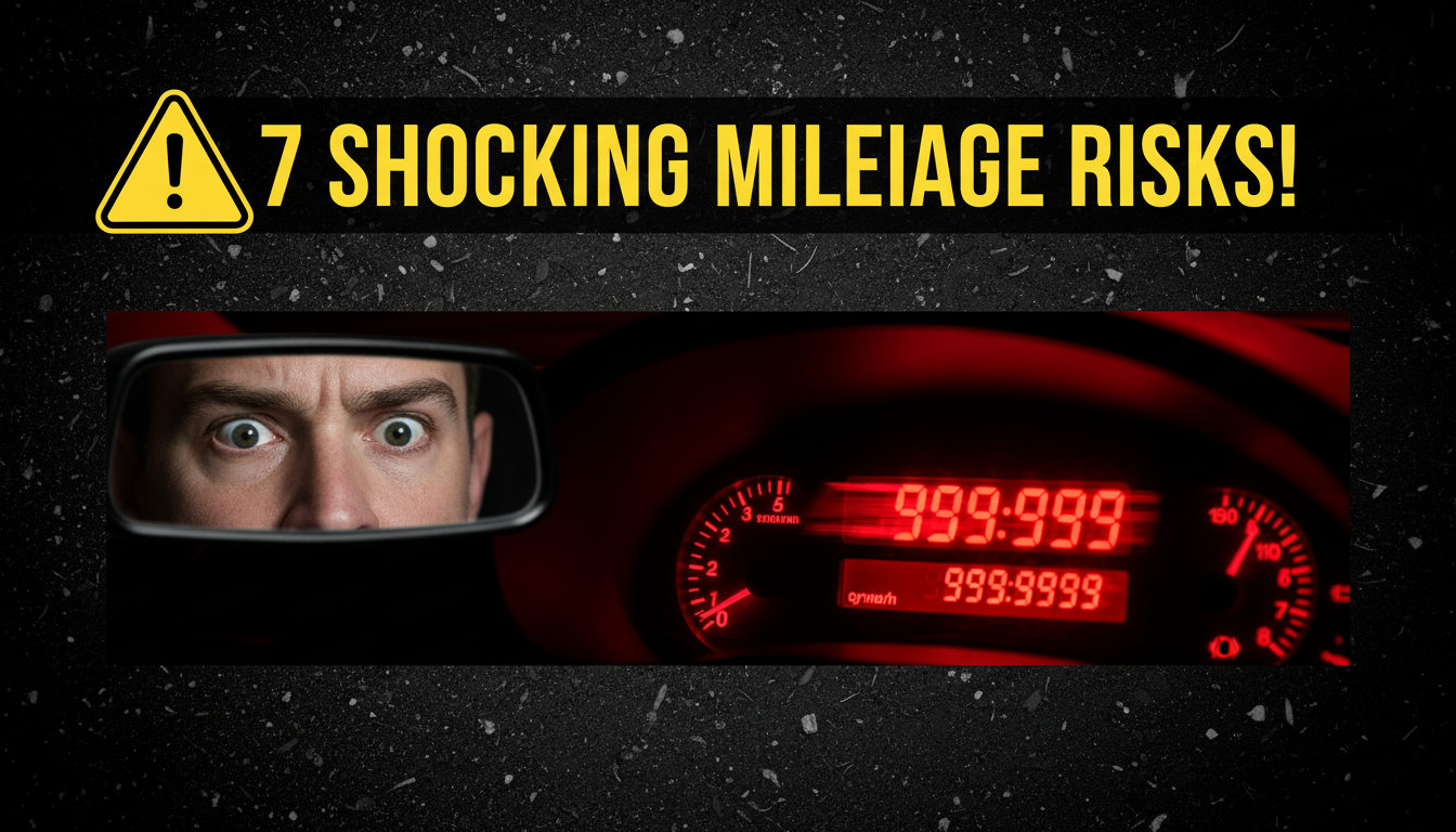 How to Spot Early Shocking Signs: 7 Proven Mileage Risks