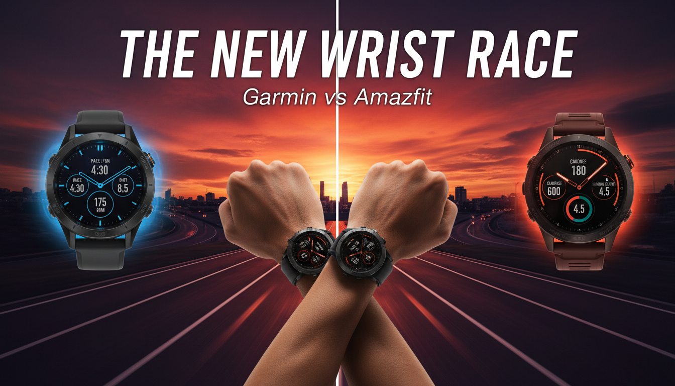 Garmin, Amazfit and the New Race for Your Running Wrist
