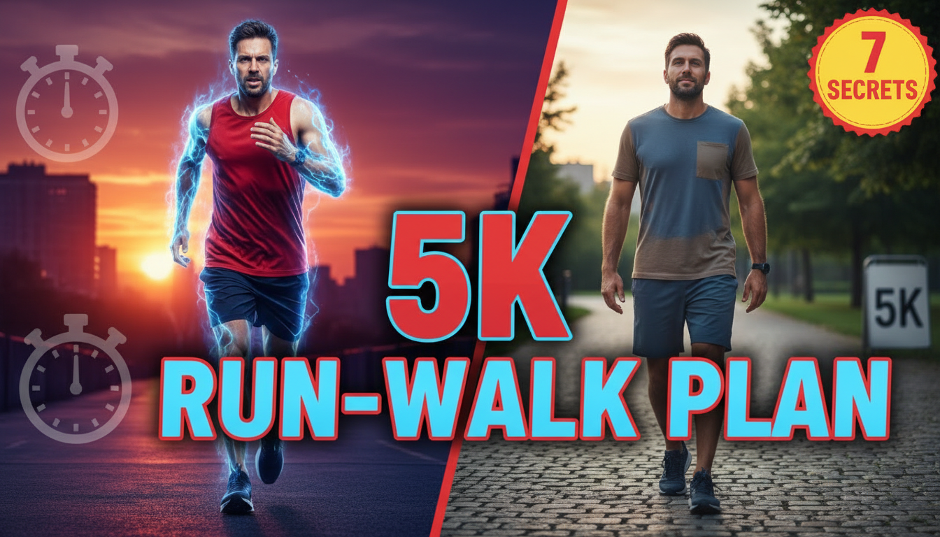 5K Training Plan With 7 Proven Powerful Run Walk Secrets