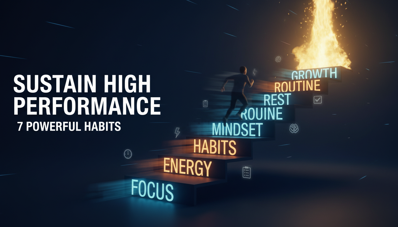 How to Sustain High Performance: 7 Proven Powerful Habits