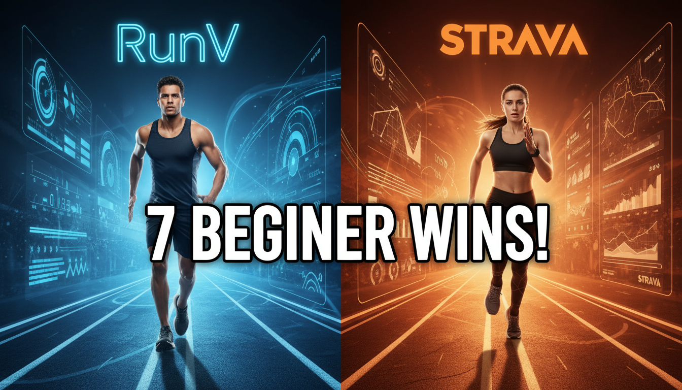 RunV vs Strava for 7 Powerful, Proven Beginner Wins
