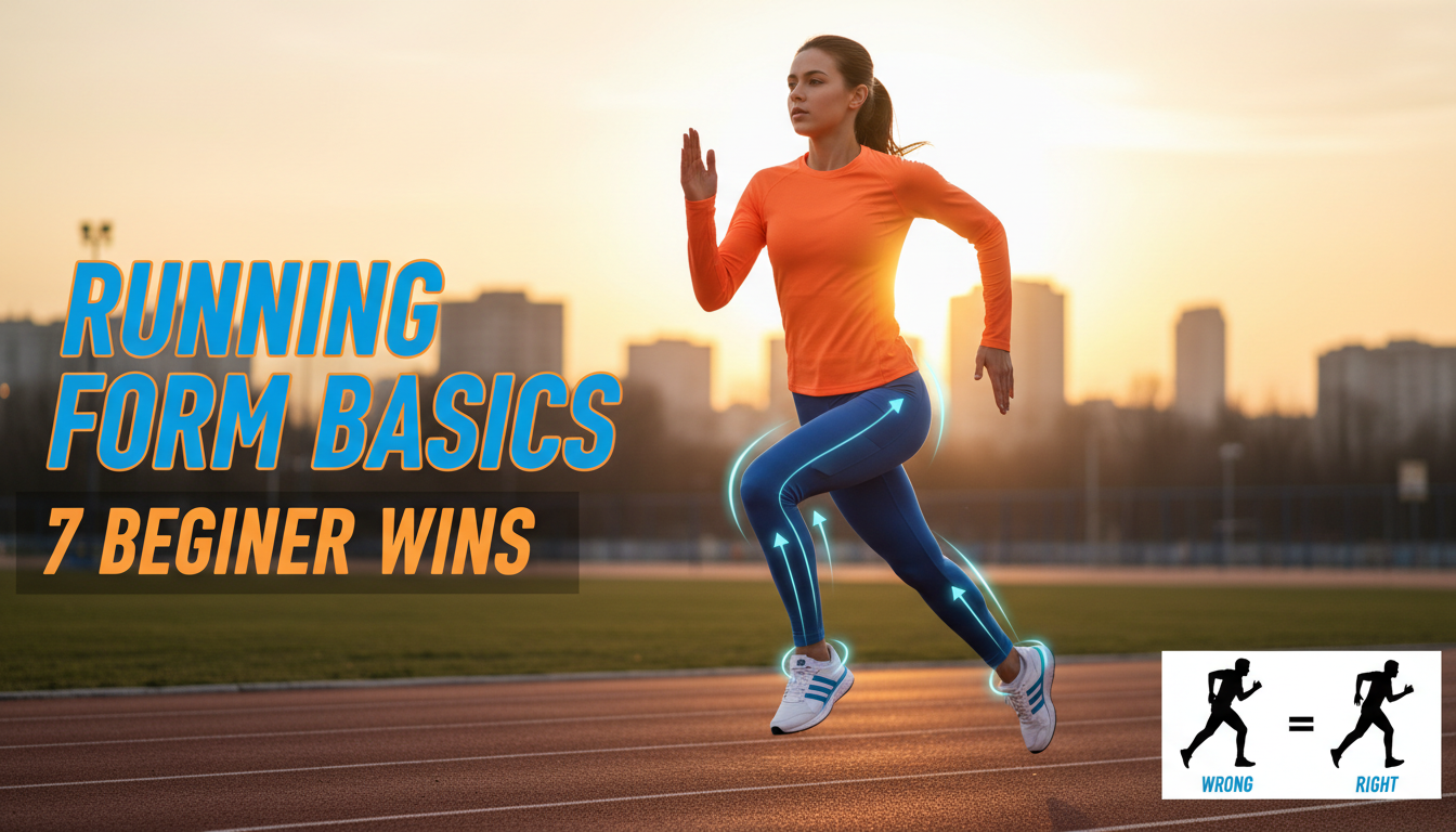 Running Form Basics for 7 Essential, Proven Beginner Wins