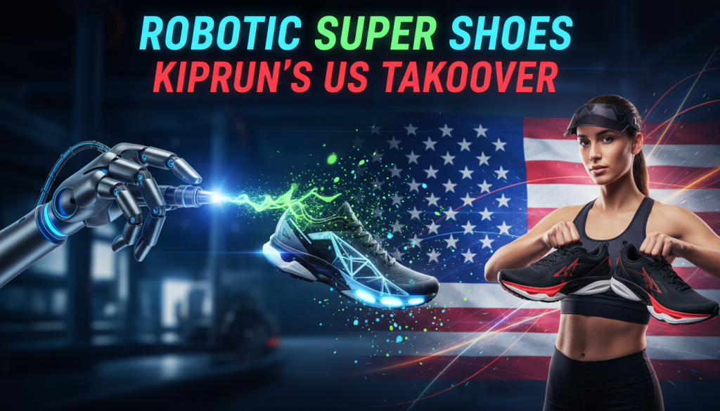 Robot-Sprayed Super Shoes Kiprun’s