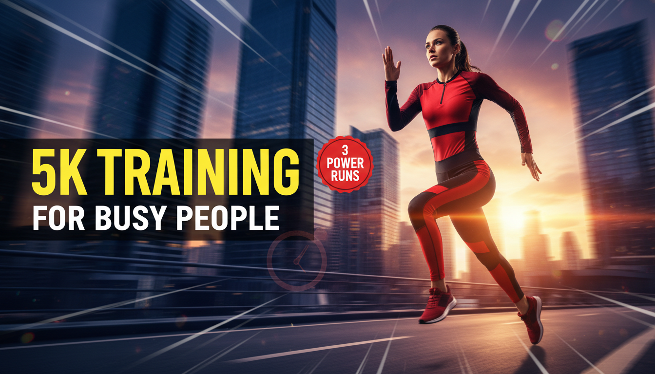5K Training Plan for Busy People: 3 Proven, Powerful Runs