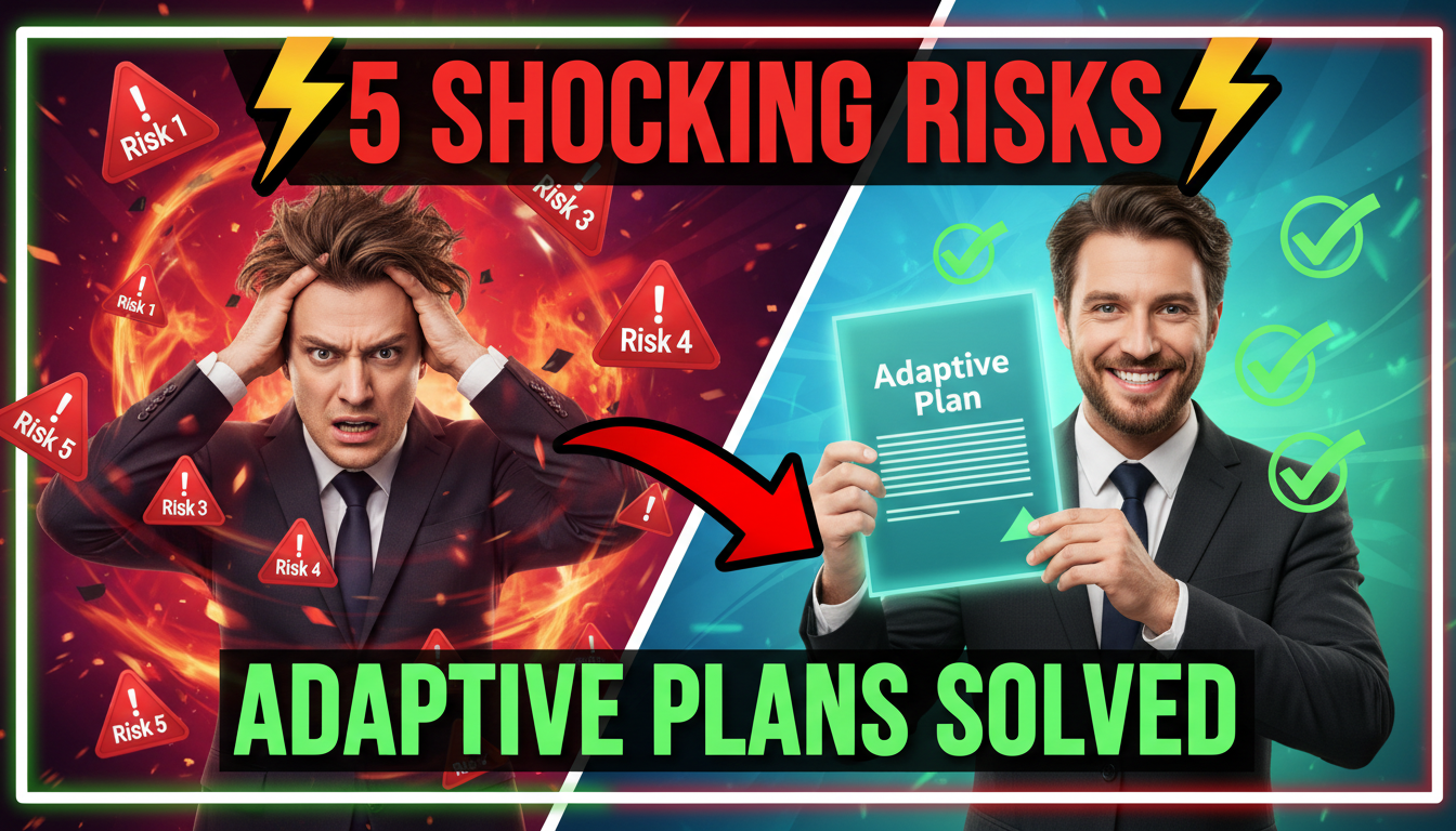 How Adaptive Plans Reduce 5 Shocking Risks, Proven Effective