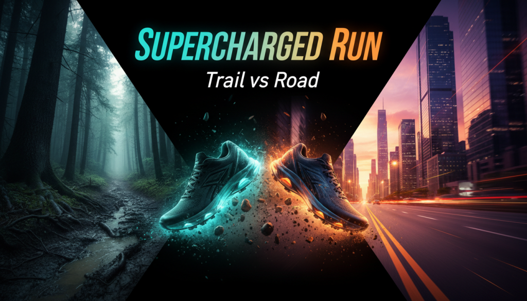 Supercharged Trail Road Shoes