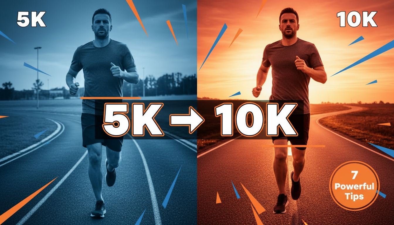 How to Transition From 5K to 10K: 7 Proven, Powerful Tips