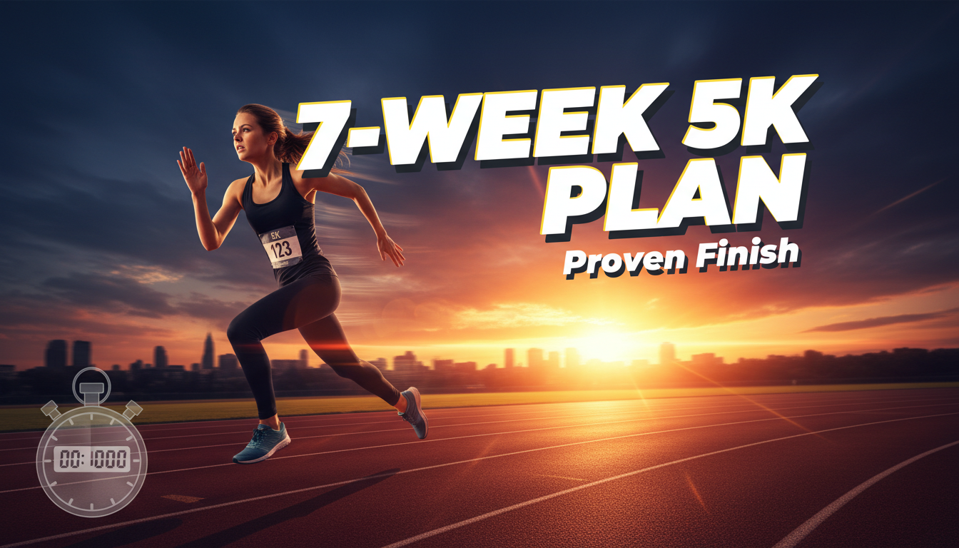 5K Training Plan for an Amazing 7-Week Proven Finish