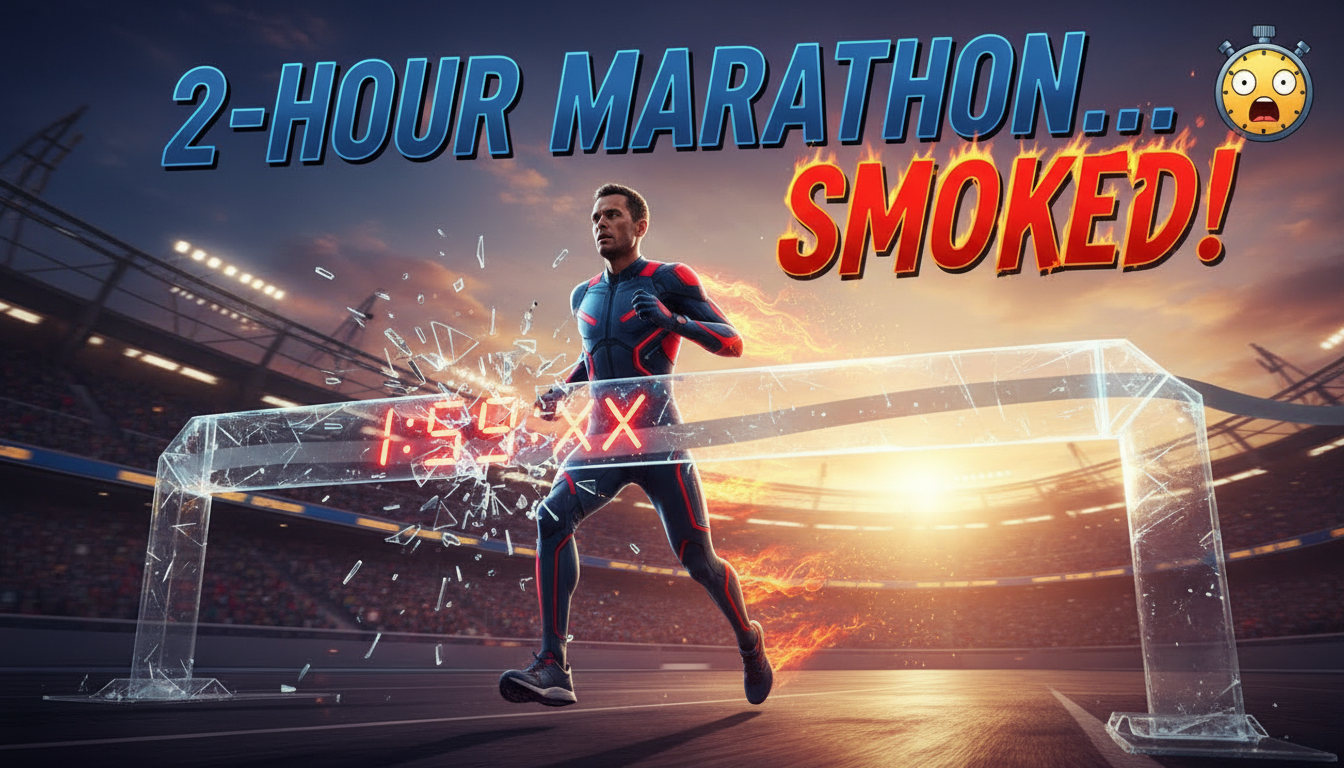 So… the 2‑Hour Marathon Just Got Smoked