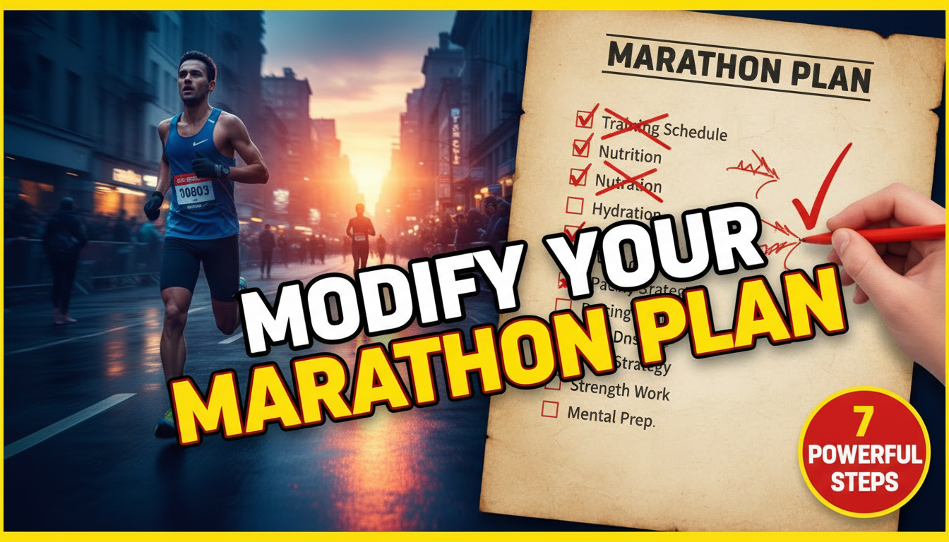 How to Modify a Marathon Plan: 7 Proven, Powerful Steps