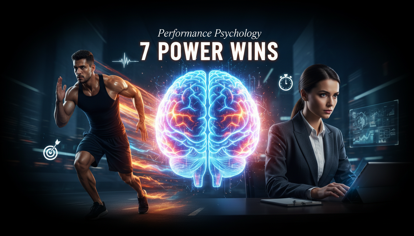 Performance Psychology Techniques for 7 Proven, Powerful Wins