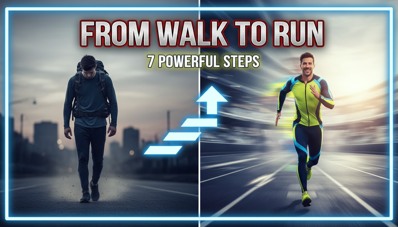 How to Go From Walking to Running: 7 Proven, Powerful Steps