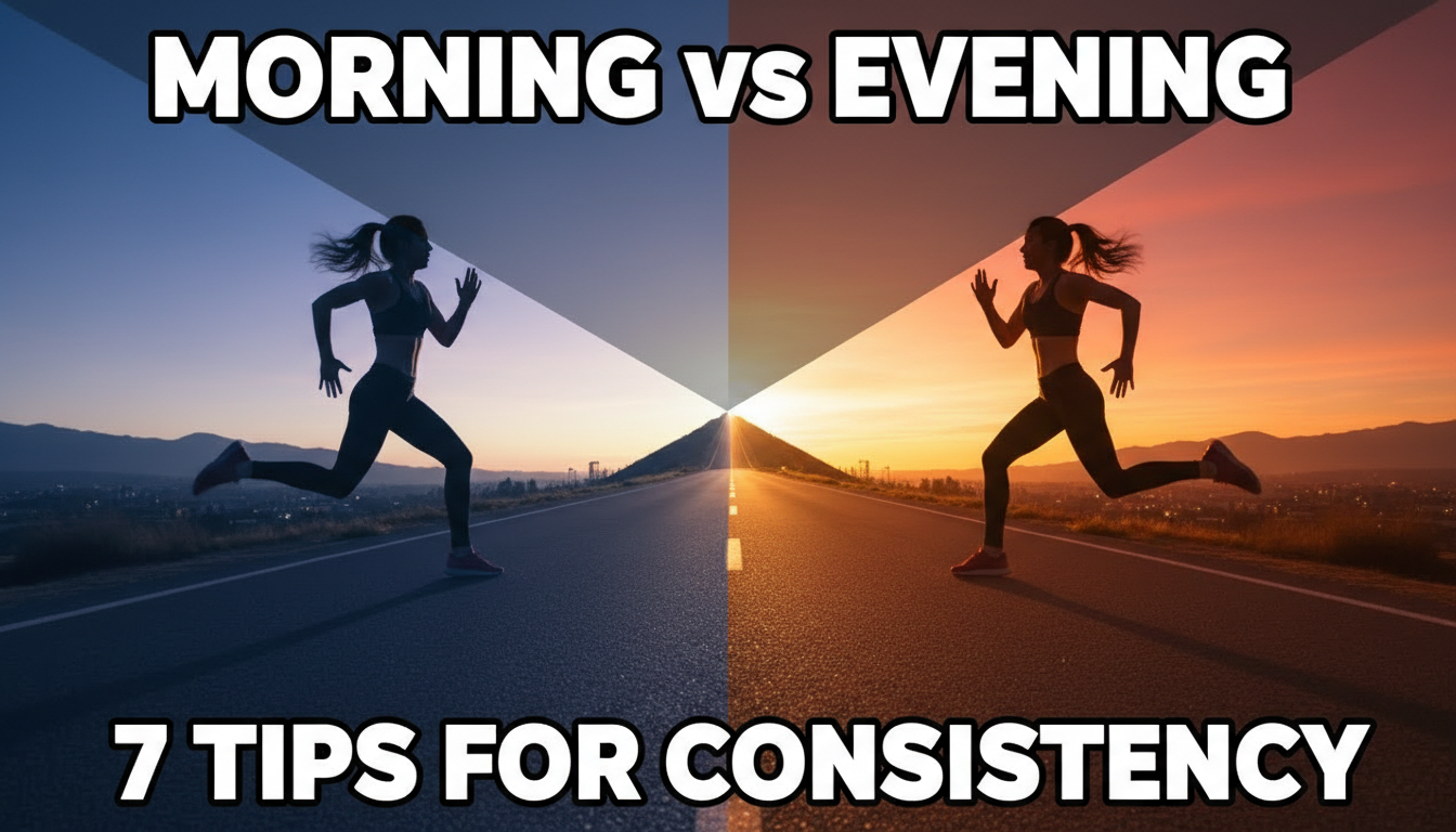Morning Running vs Evening: 7 Proven Tips for Powerful Consistency