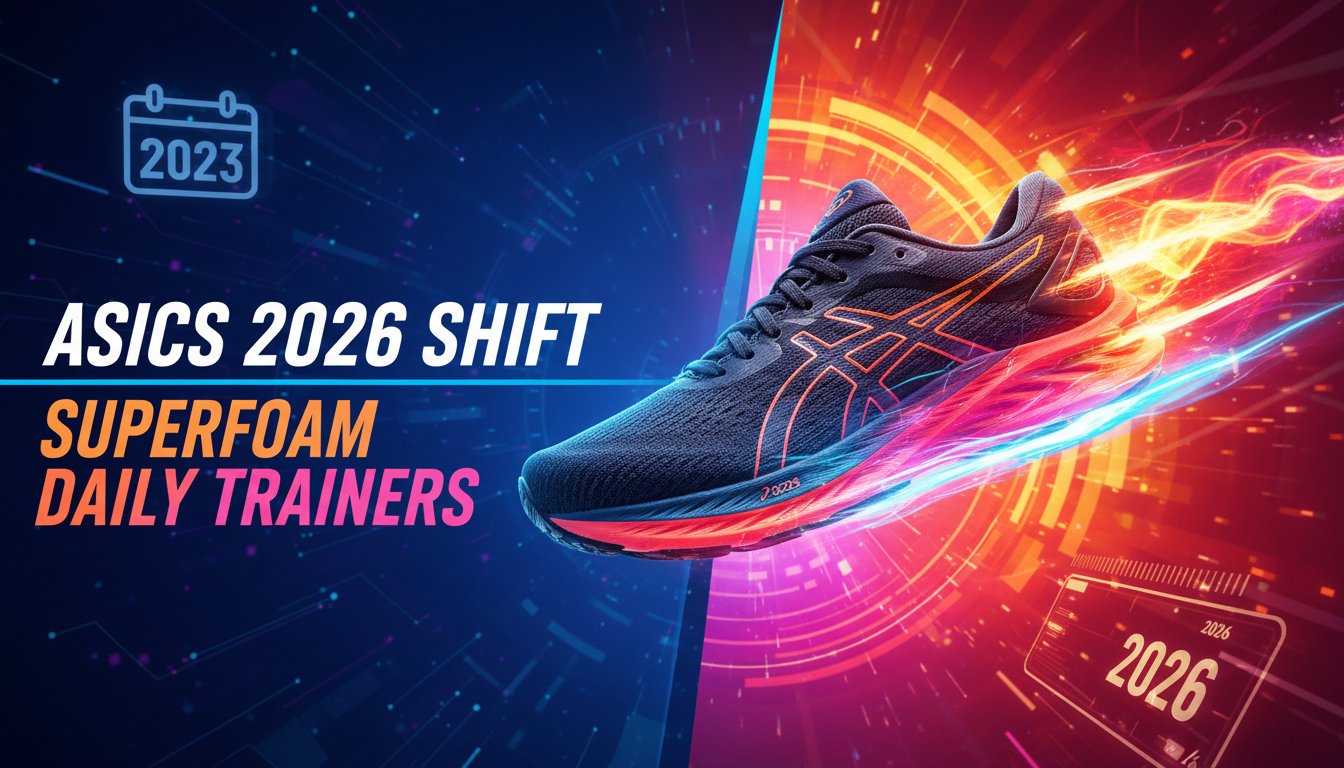 Superfoam Daily Trainers: Inside ASICS’ Bold 2026 Shift